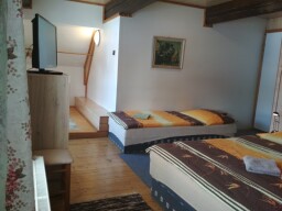 čtyřlůžkový pokoj